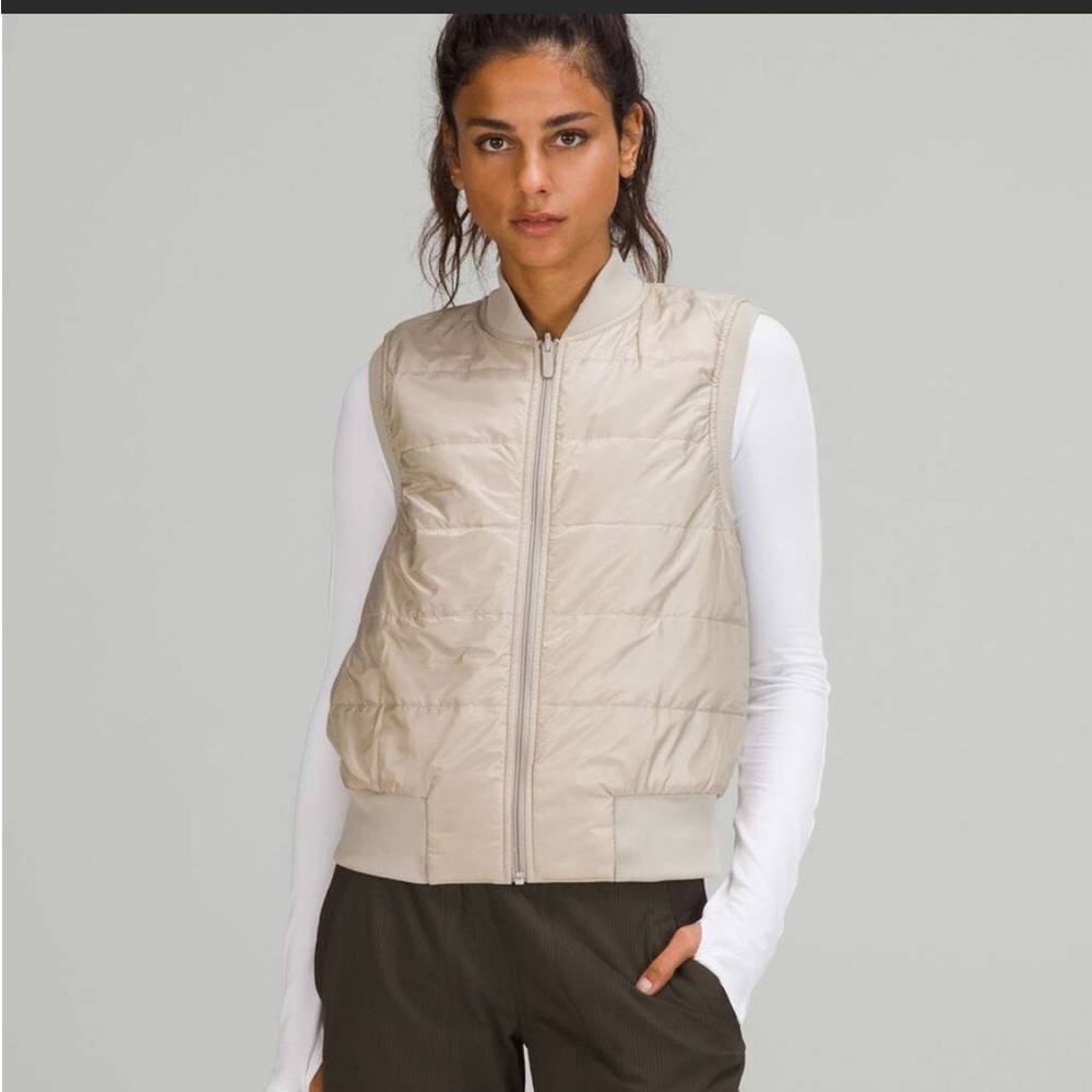 Lululemon bomber vest NWT SIZE 2